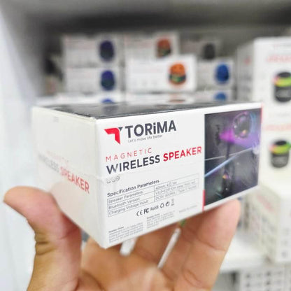 Magnetik mini hoparlör telefon arkasına yapışan wireless speaker d39