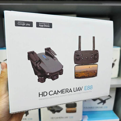 E88 4k Hd Çift Kameralı App Kontrol Wifi Katlanabilir akıllı Drone