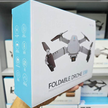 E88 4k Hd Çift Kameralı App Kontrol Wifi Katlanabilir akıllı Drone