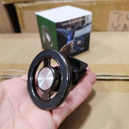 Havalandırmaya takılan magsafe manyetik 360° döner araç telefon tutucu - kolay kurulum, güçlü tutuş