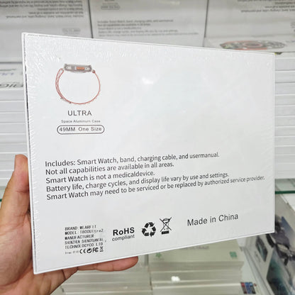 7 kordonlu T800 ultra2 2,19" TFT Ekran 49mm