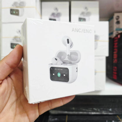 A9/A12 pro ekranlı anc/enc modlu dokunmatik kulak içi bluetooth kulaklık