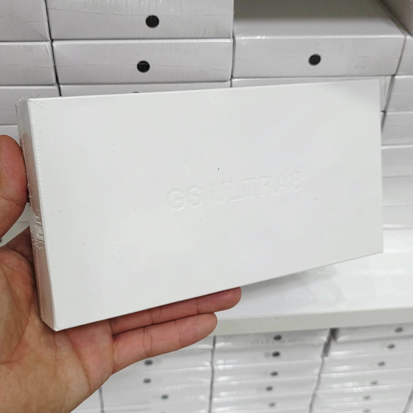 Gs ultra8 49mm 2,02inç çift kilitli kordonlu ios android uyumlu akıllı saat