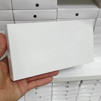 Gs ultra8 49mm 2,02inç çift kilitli kordonlu ios android uyumlu akıllı saat