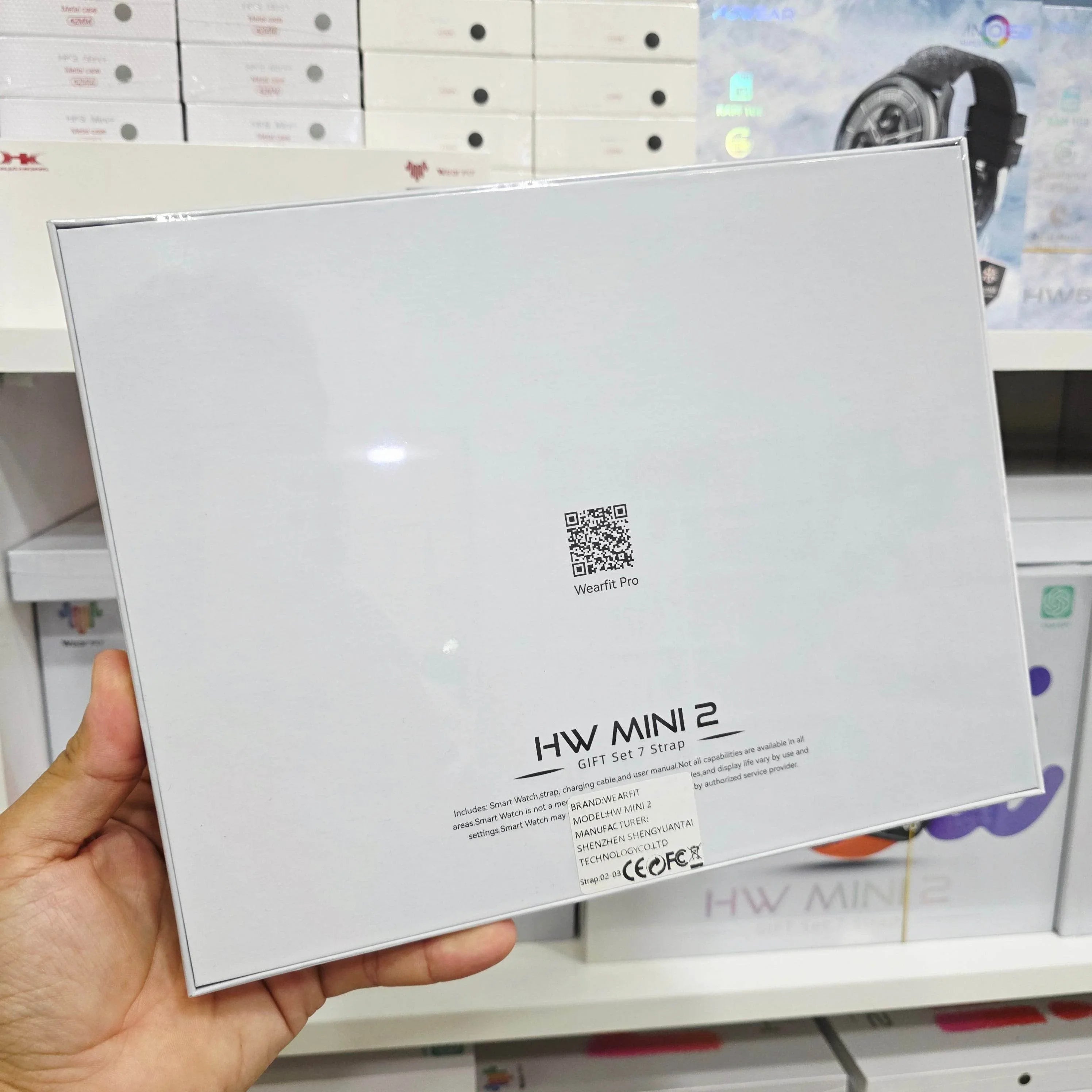 Hw mini2 41mm 1,75 inç chatgbt yapay zeka destekli 7 kordonlu akıllı saat