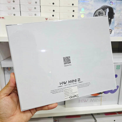 Hw mini2 41mm 1,75 inç chatgbt yapay zeka destekli 7 kordonlu akıllı saat