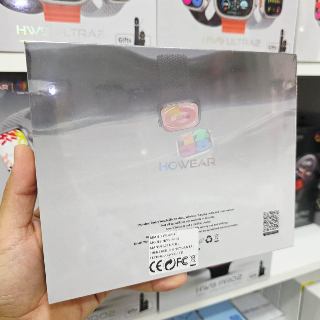 Hw9 pro2 amoled ekranlı 45mm anahtarlık hediyeli ios android uyumlu akıllı saat