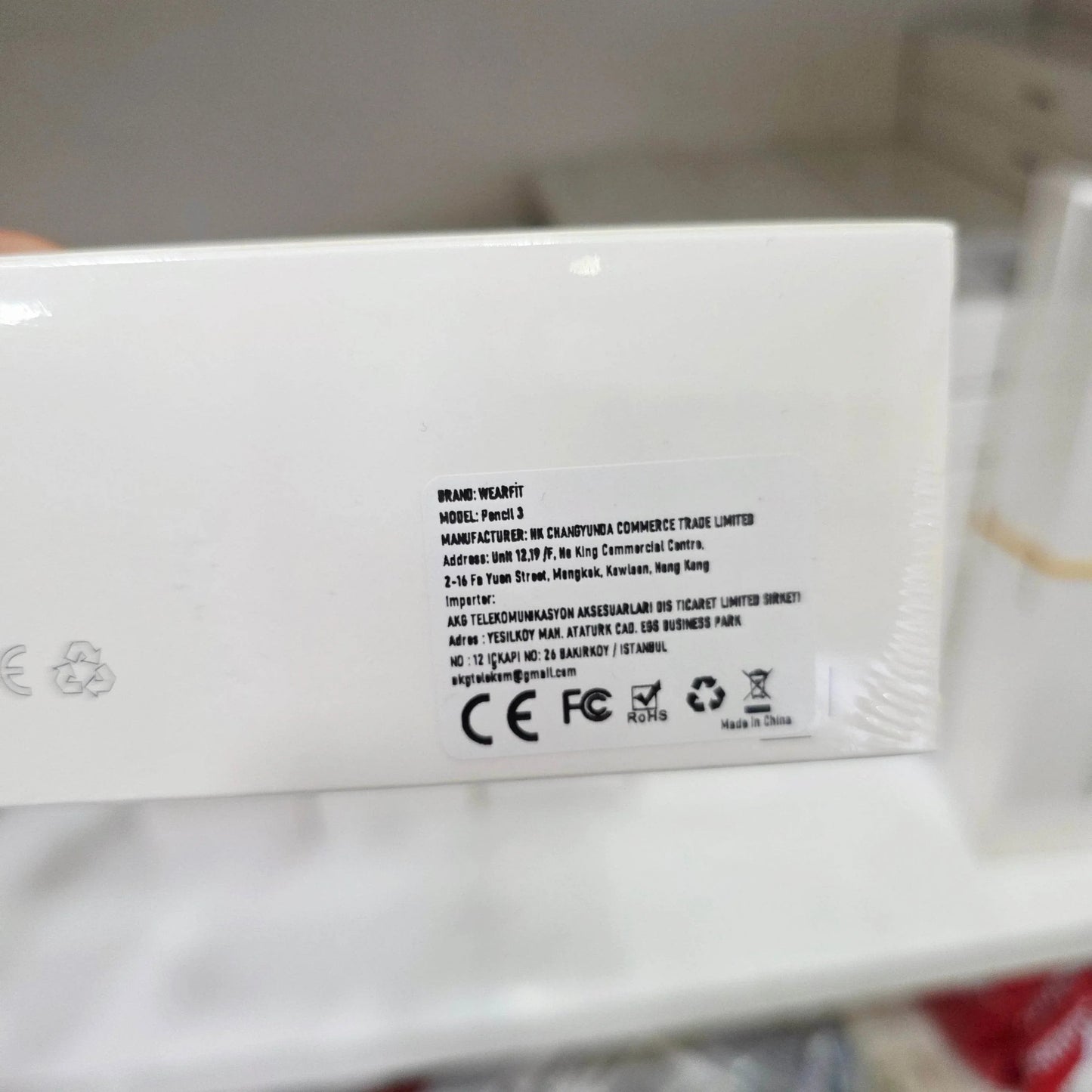 Pencil 3 şarj edilebilir tablet kalemi