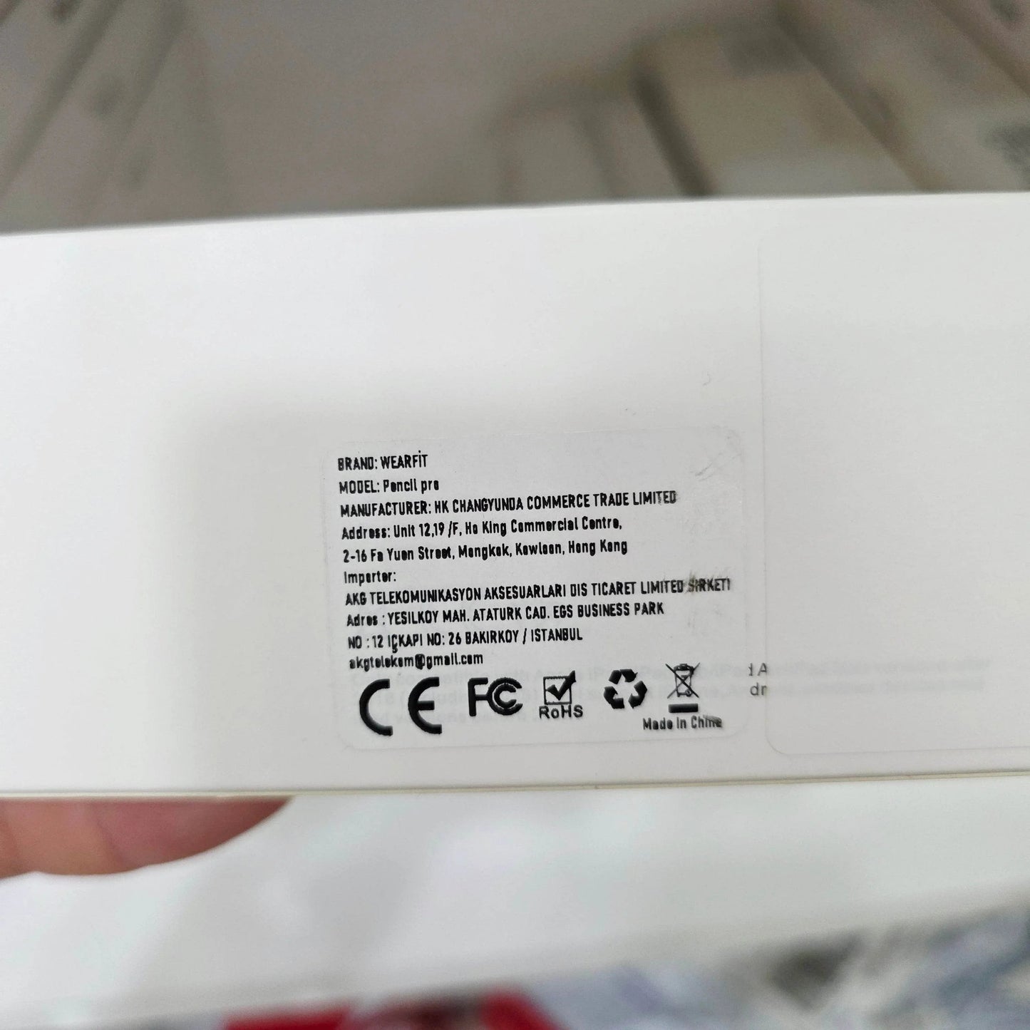 Pencil pro şarj edilebilir tablet kalemi