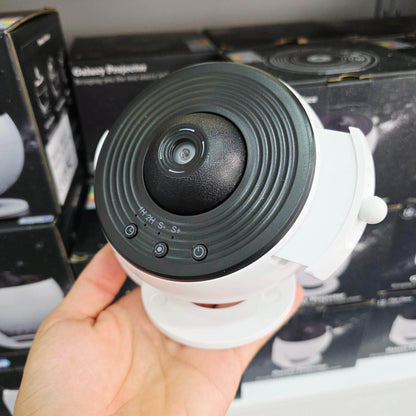Yıldızlı Gökyüzü Galaksi Projektörü, Film Şeridi Filmi ile LED Işık Gösterisi, 360° Dönüş, 3 Düğmeli Kontrol, USB Güç Kaynaklı, Ev ve Parti Kullanımı, Yatak Odası, Oyun Odası, Tavan Dekorasyonu için