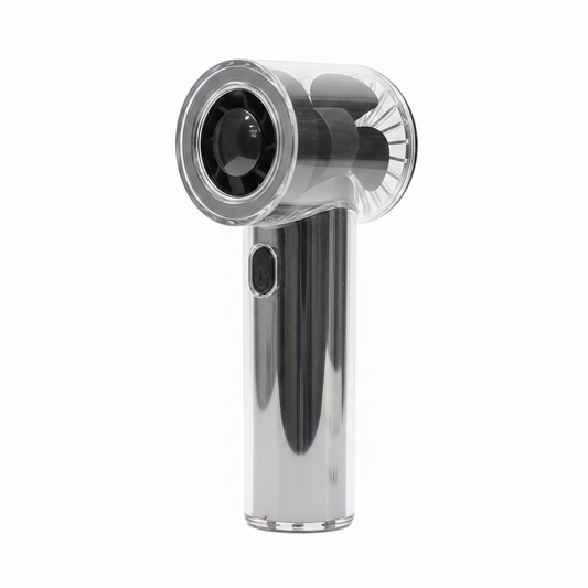 Şeffaf mini el fanı, TypeC şarjlı, 100 hızlı