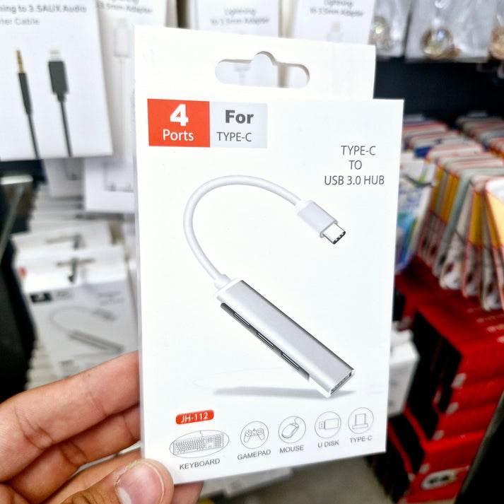 TypeC girişli usb hub 4ü1 arada çoğaltıcı jh112