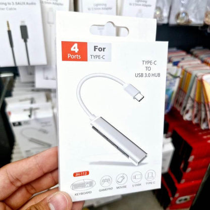 TypeC girişli usb hub 4ü1 arada çoğaltıcı jh112