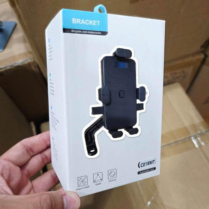 cm18mt motosiklet telefon tutucu aynaya takılan one touch otomatik kilitleme, 360° döner, suya dayanıklı ve güçlü sabitleme kolay kullanım