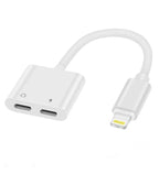 Lightning 2in1 çoğaltıcı kulaklık ve şarj dönüştürücü