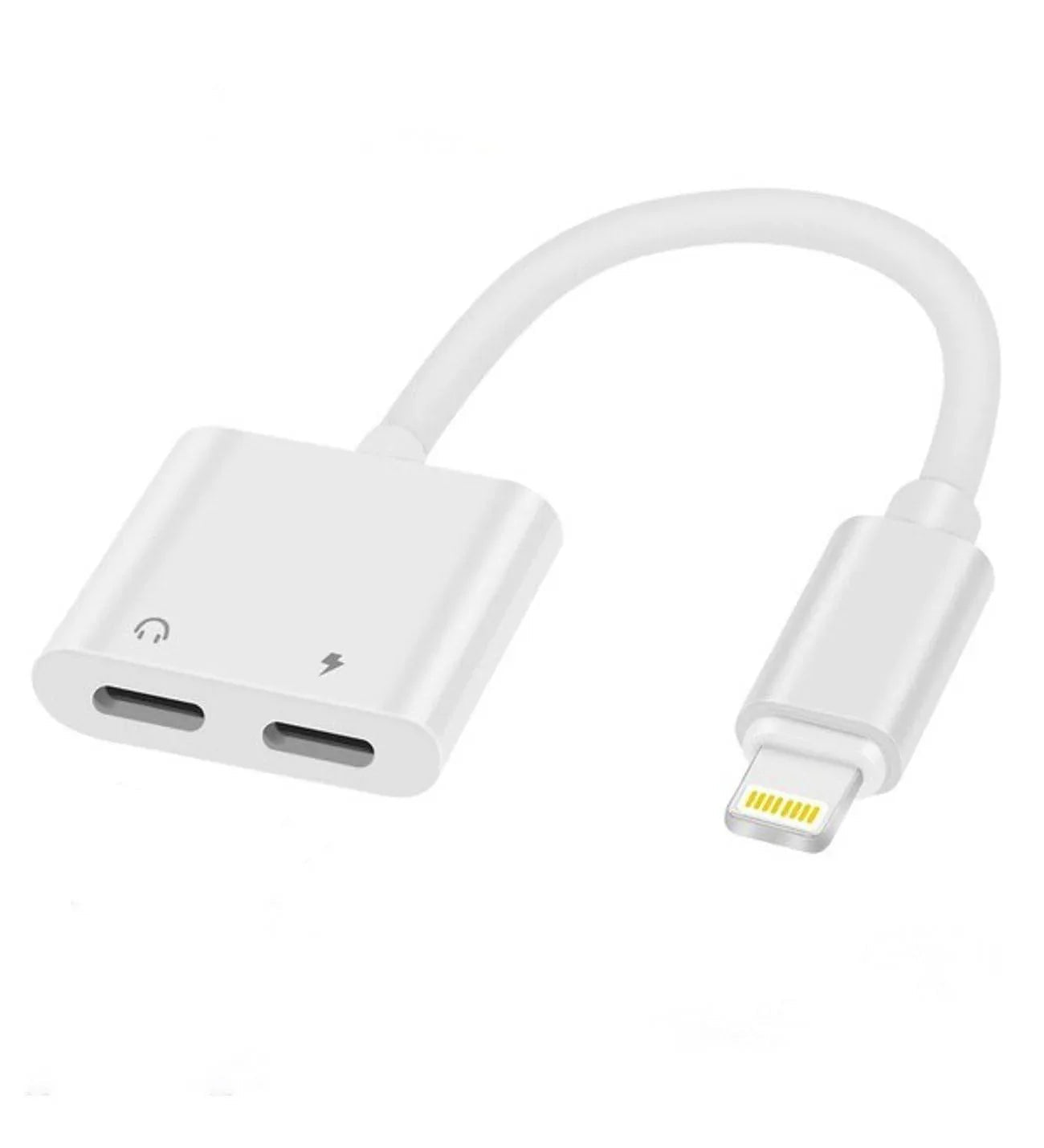 Lightning 2in1 çoğaltıcı kulaklık ve şarj dönüştürücü