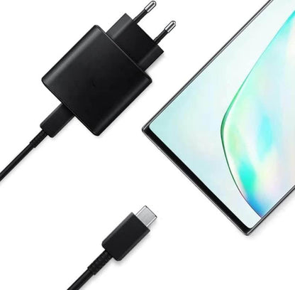 25w süper hızlı typec çıkışlı başlık adaptör ve typec to typec 1m kablo şarj set