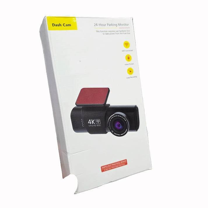 WİFİ çift ön arka 4K Araç içi Güvenlik Kamerası + Park Modu Kablosu Çift Kamera Kayıt Cihazı GPS Gece Görüşü mikrofonlu dash cam - G5V