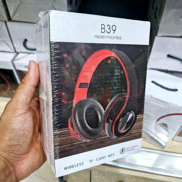 P39 hafıza kartı aux destekli 5,0v bluetooth kafa üstü kulaklık