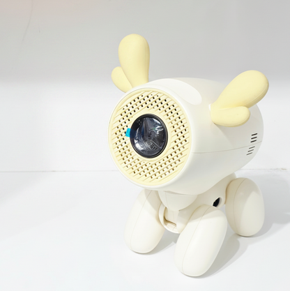 Geyik Tasarımlı Akıllı Projeksiyon Cihazı 4K Wifi, Android 2g+16g, kumandalı, Otomatik dengeleme, Hdmi Usb Sd Kulaklık girişli,