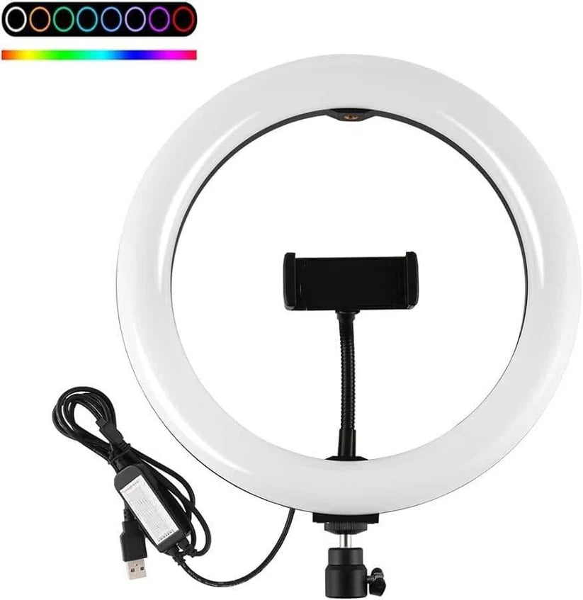Selfie Rgb ledli tiktok ışığı tripodlu (ayak dahil)