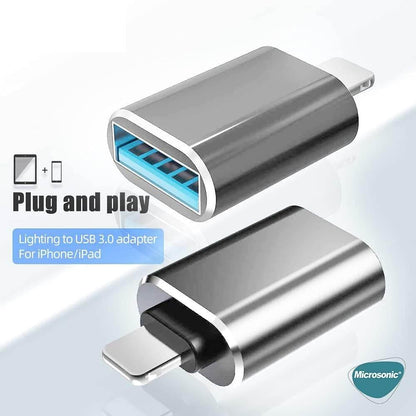Lightining to usb mini otg dönüştürücü