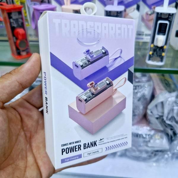 5,000 mah mini led göstergeli typec ve lightning powerbank