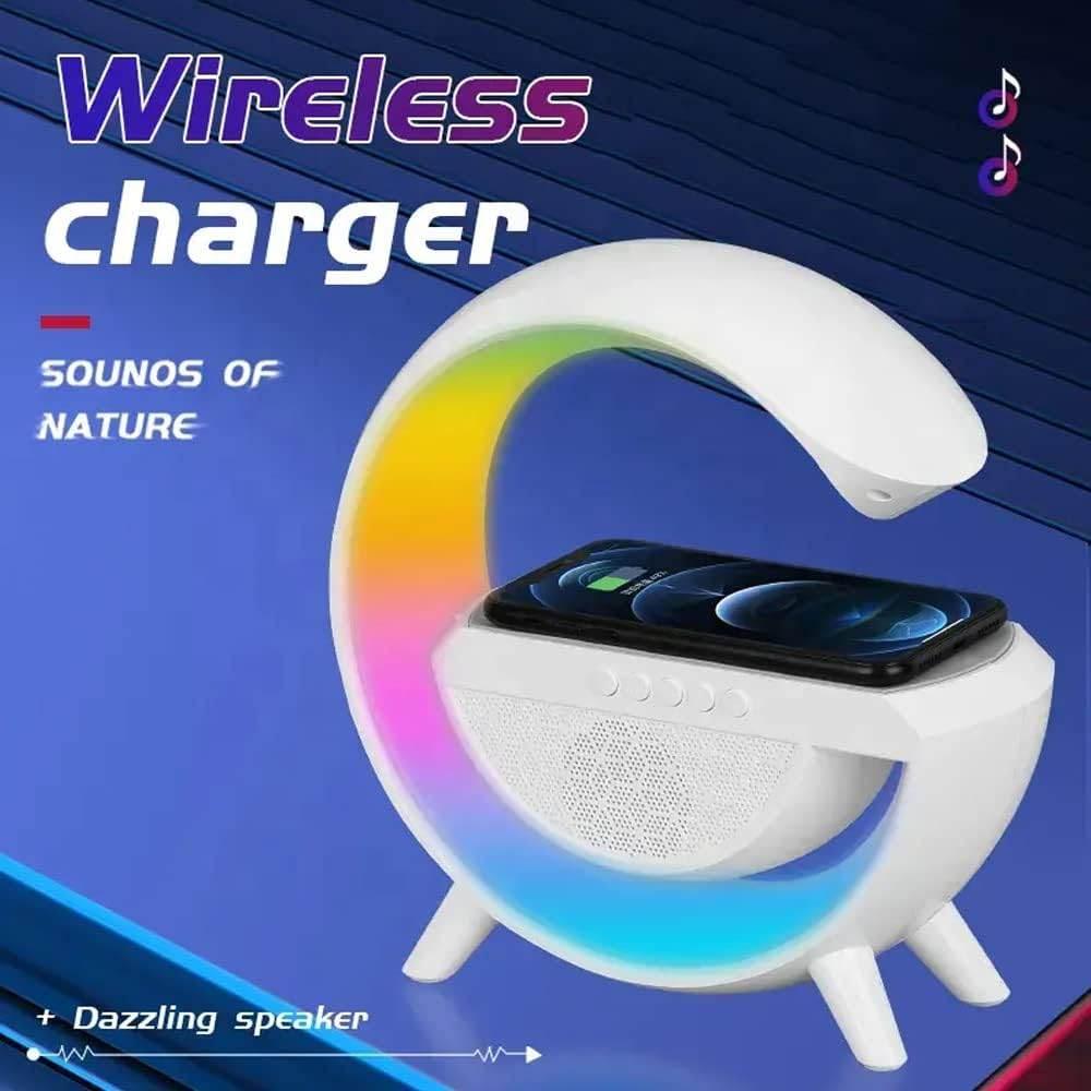 Hm-2309 rgb ışıklı kablosuz hoparlör - 15w güç, saatli, şarjlı, müzik ve tarz bir arada!