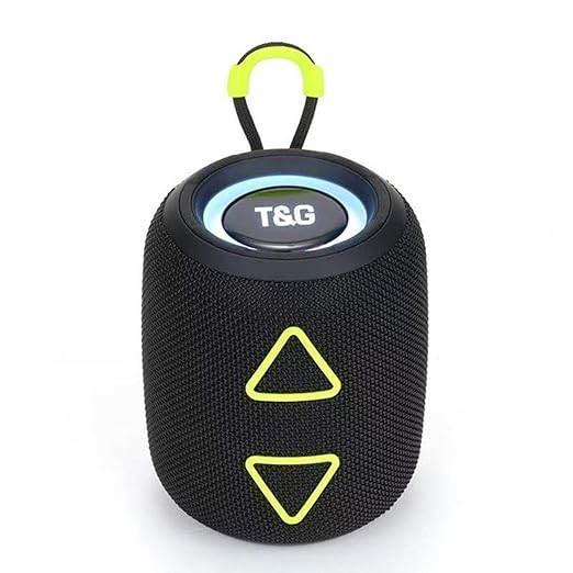 Tg-655 taşınabilir rgb led ışıklı sd kart usb hafıza aux destekli 5w 1200mah 5,3v fm radyolu bluetooth hoperlör