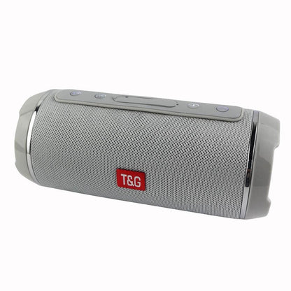 Tg-649 bluetooth hoparlör 1200mah 5w taşınabilir ledli ışıklı 5,3v stereo sd kart usb aux destekli - H1T