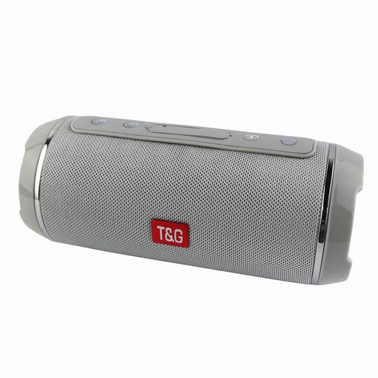 Tg-649 bluetooth hoparlör 1200mah 5w taşınabilir ledli ışıklı 5,3v stereo sd kart usb aux destekli - H1T