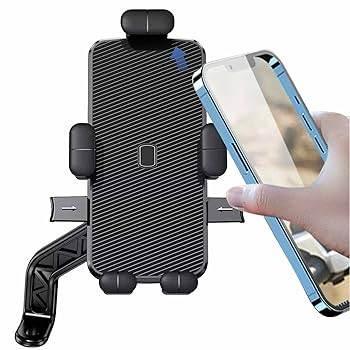 cm18mt motosiklet telefon tutucu aynaya takılan one touch otomatik kilitleme, 360° döner, suya dayanıklı ve güçlü sabitleme kolay kullanım - R2E