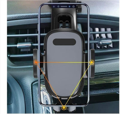 Torpidoya koyulan vakumlu 360 derece ve yükseklik ayarlanabilir araç içi telefon tutucu