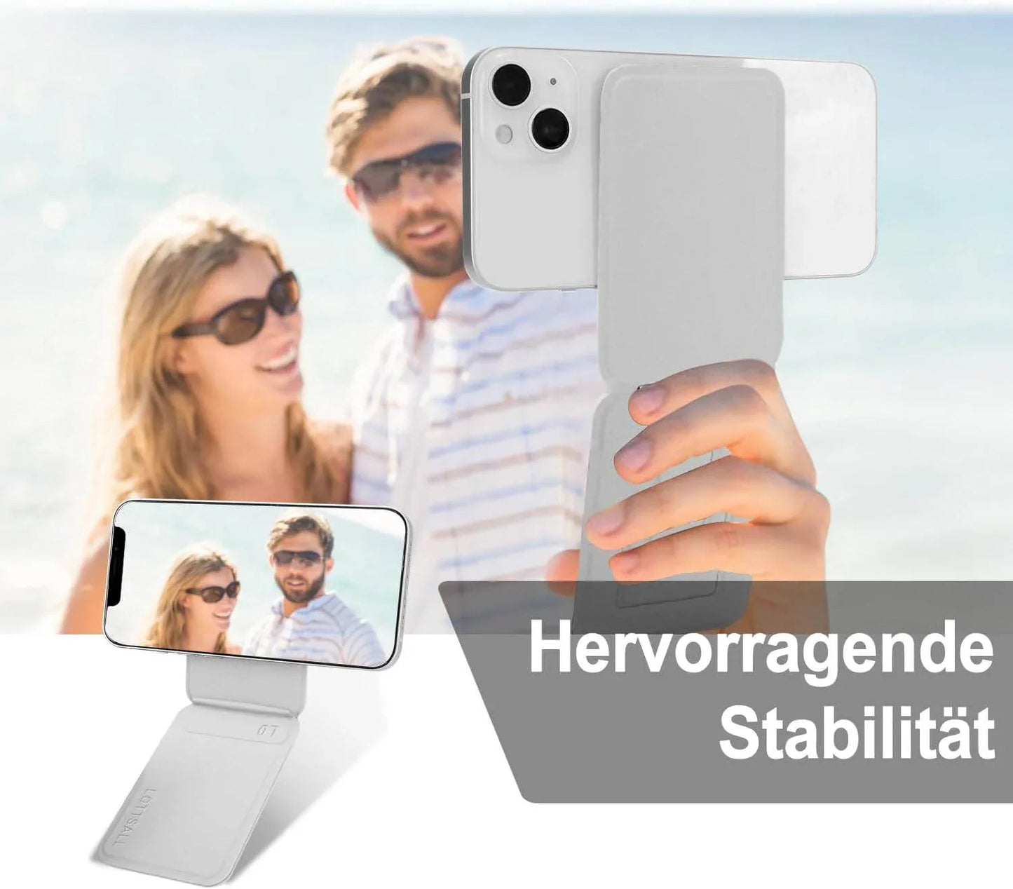 ince Magnetik tripod standı katlanabilir ayarlanabilir masa üstü