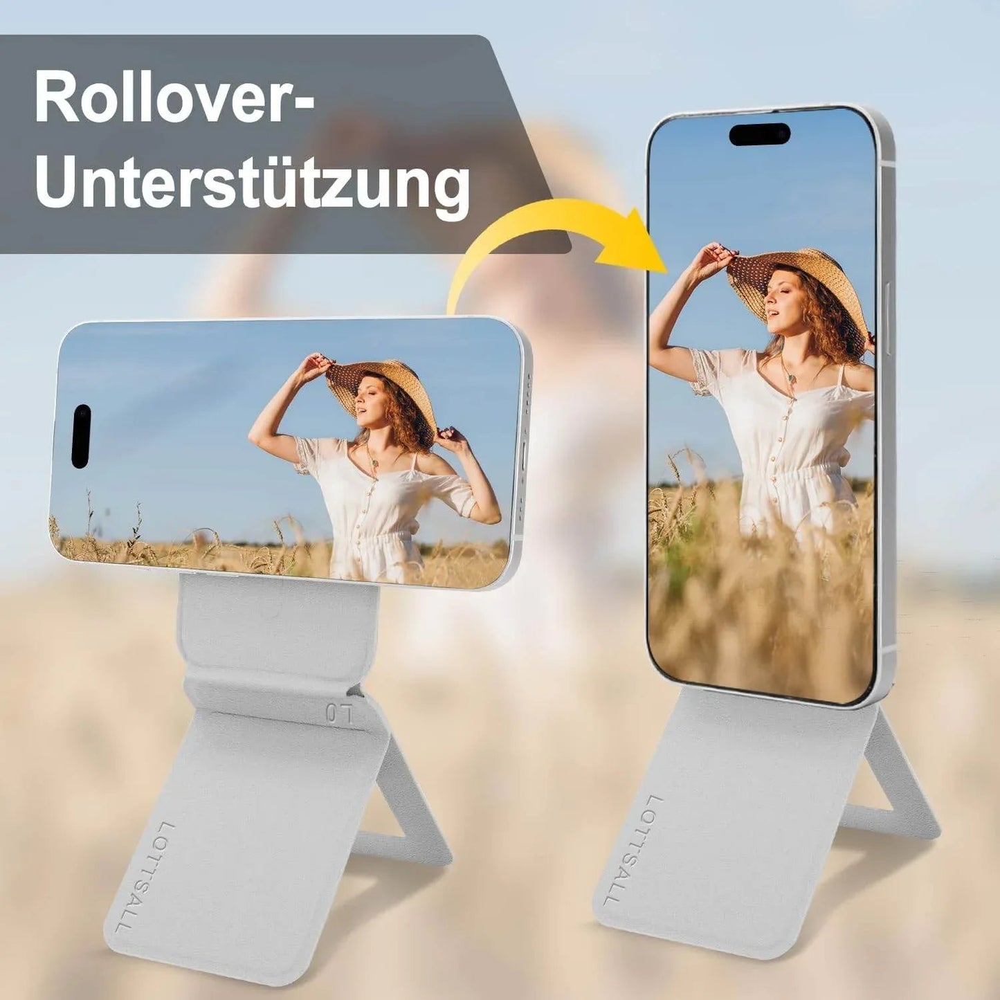 ince Magnetik tripod standı katlanabilir ayarlanabilir masa üstü