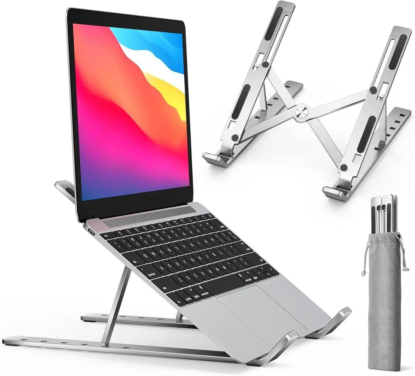 Ayarlanabilir katlanabilir laptop ve tablet standı