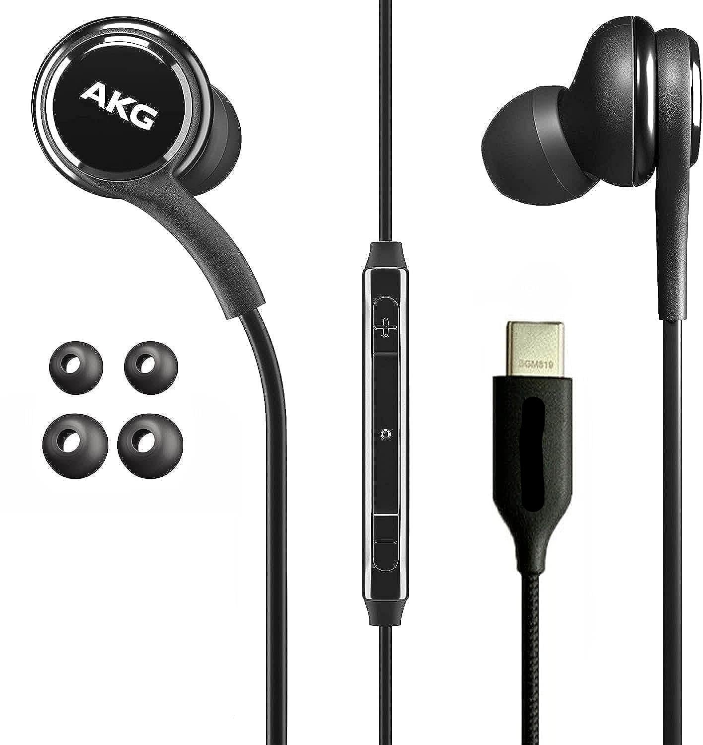 akg typec girişli mikrofonlu kontrol kumandalı kulak içi kablolu kulaklık - K1B