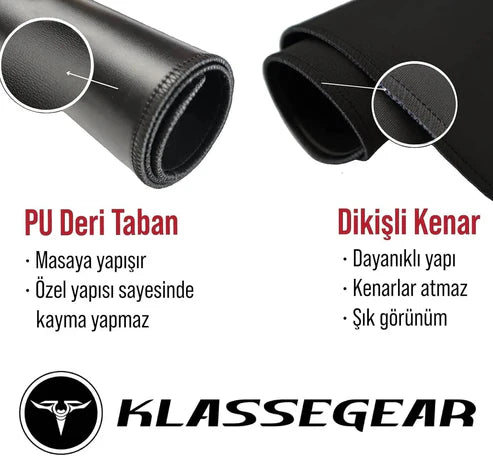 Standart mouse pad kaymaz tabanlı