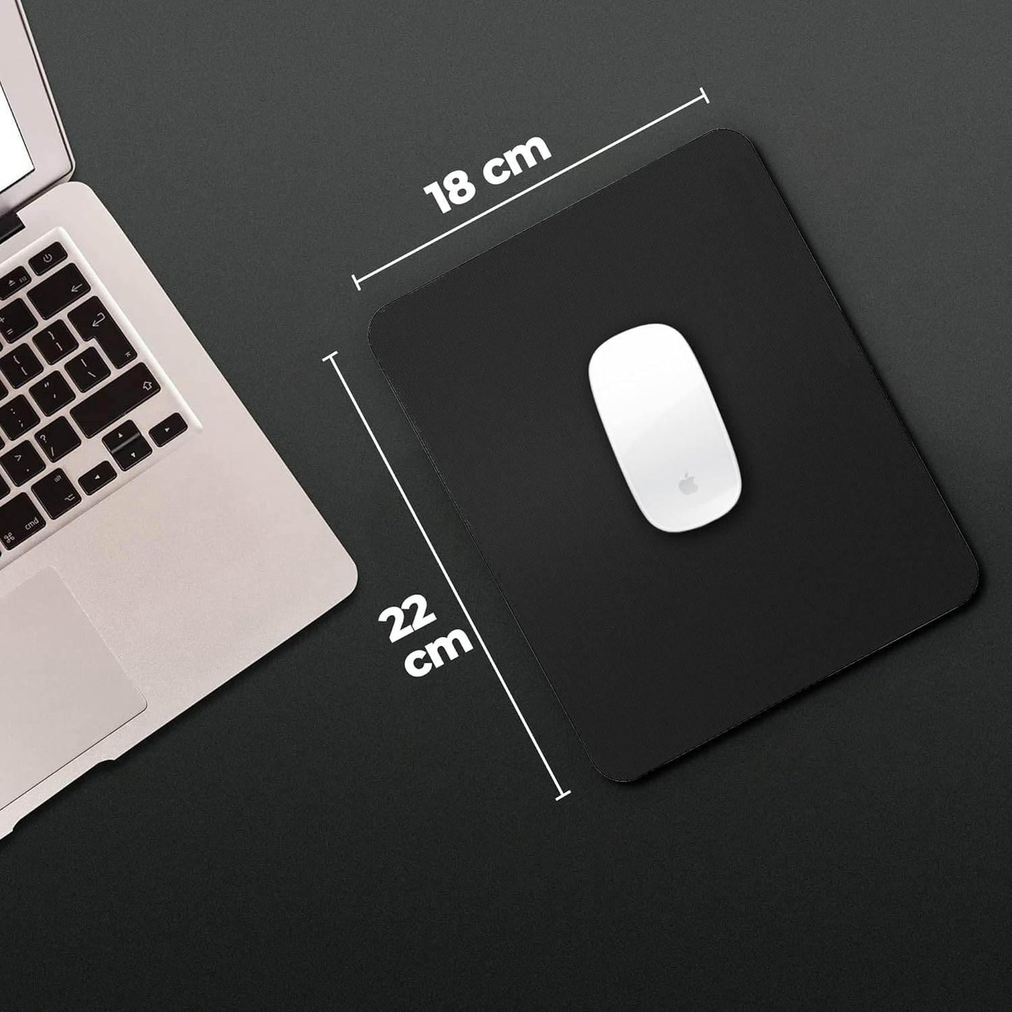 Standart mouse pad kaymaz tabanlı