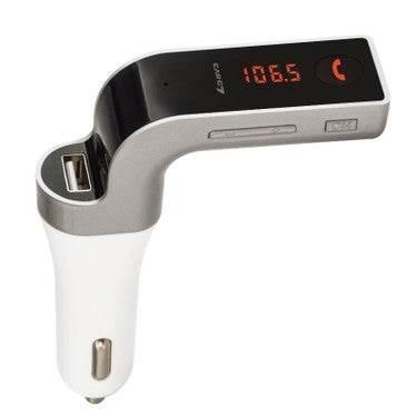 G7 araç çakmaklık bluetooth kiti fm transmitter usb çıkışlı - G1U