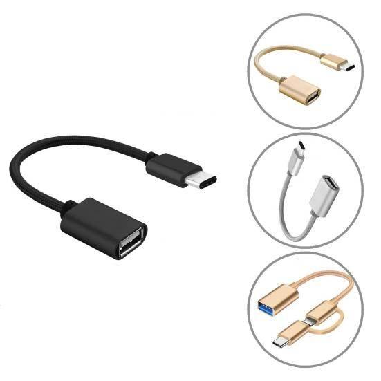 Typec to usb OTG kamera adaptör dönüştürücü