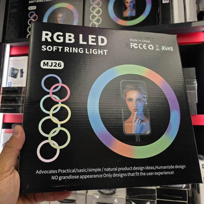 Selfie Rgb ledli tiktok ışığı tripodlu (ayak dahil)