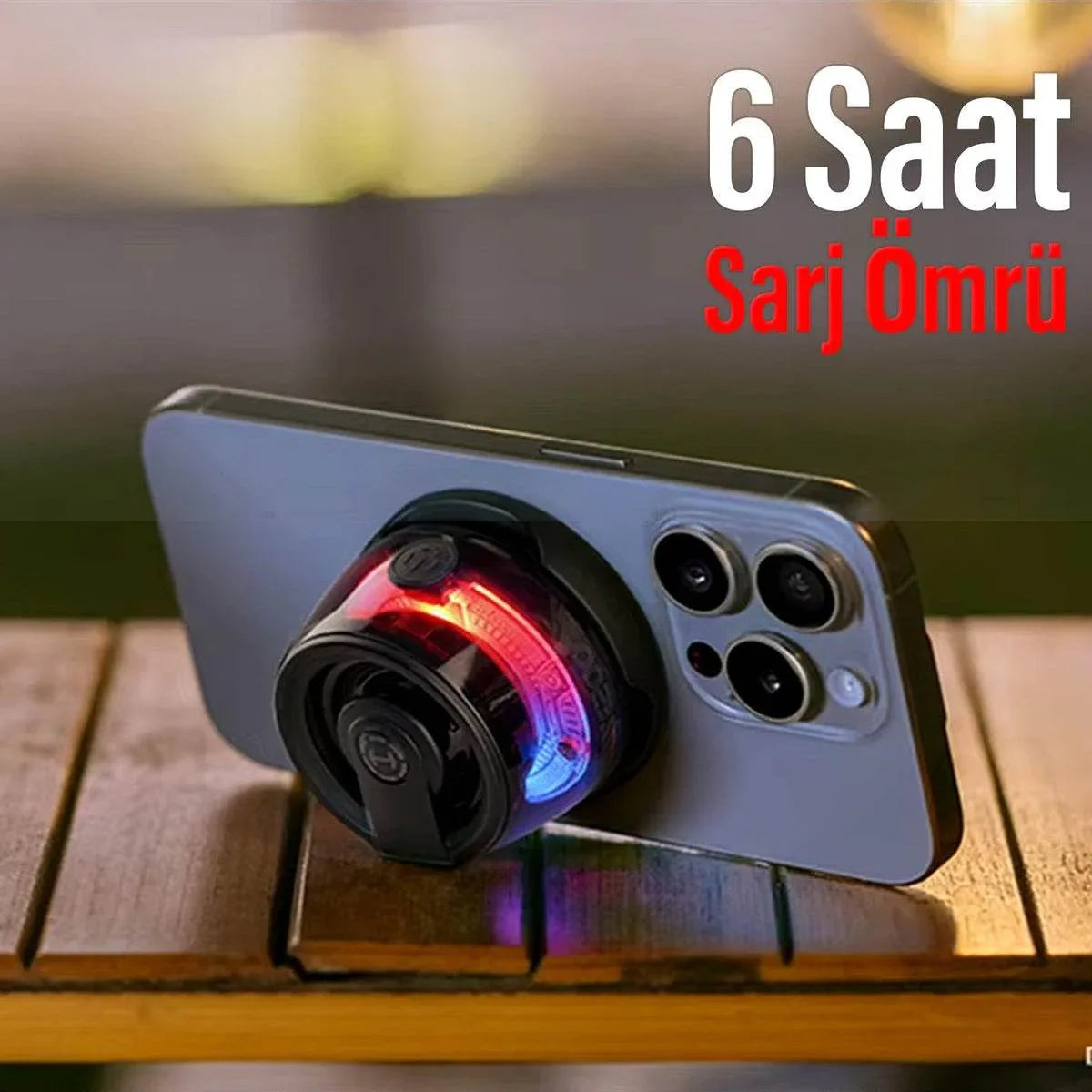 Magnetik mini hoparlör telefon arkasına yapışan wireless speaker d39