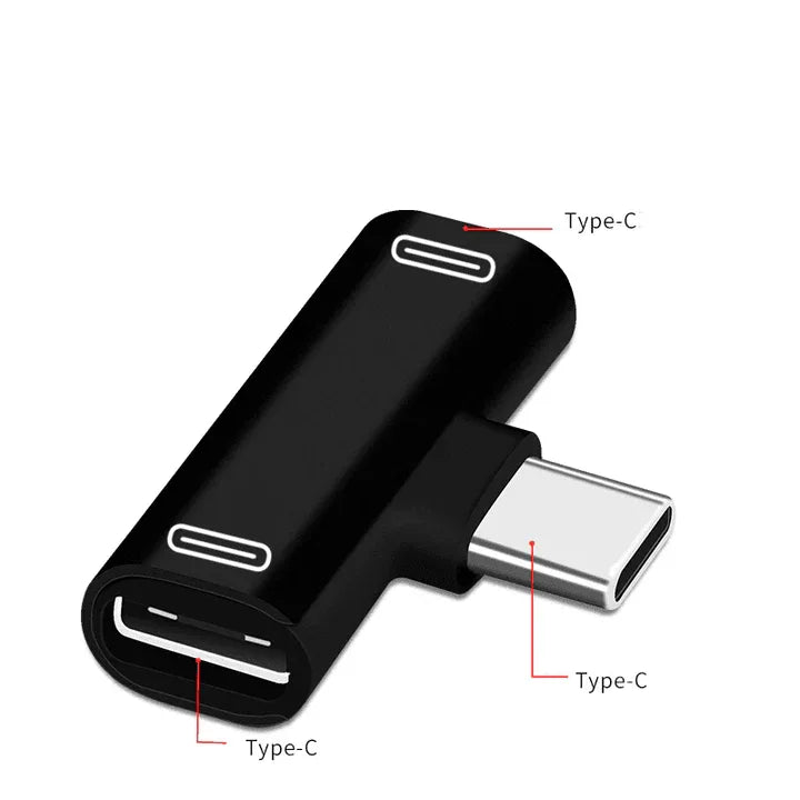 Typec to 2x typec çoğaltıcı mini aparat dönüştürücü - D1H