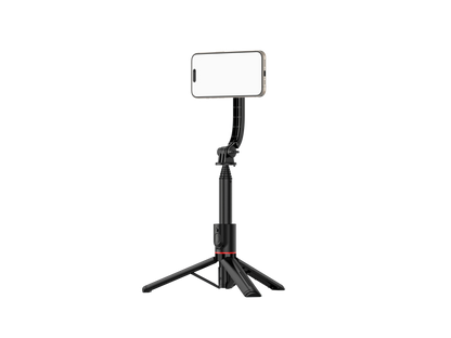 L20 1045mm uzayabilir katlanabilir selfie stick | tripod standlı, mıknatıslı, 360° döner başlıklı, bluetooth kontrollü