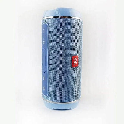 Tg-649 bluetooth hoparlör 1200mah 5w taşınabilir ledli ışıklı 5,3v stereo sd kart usb aux destekli