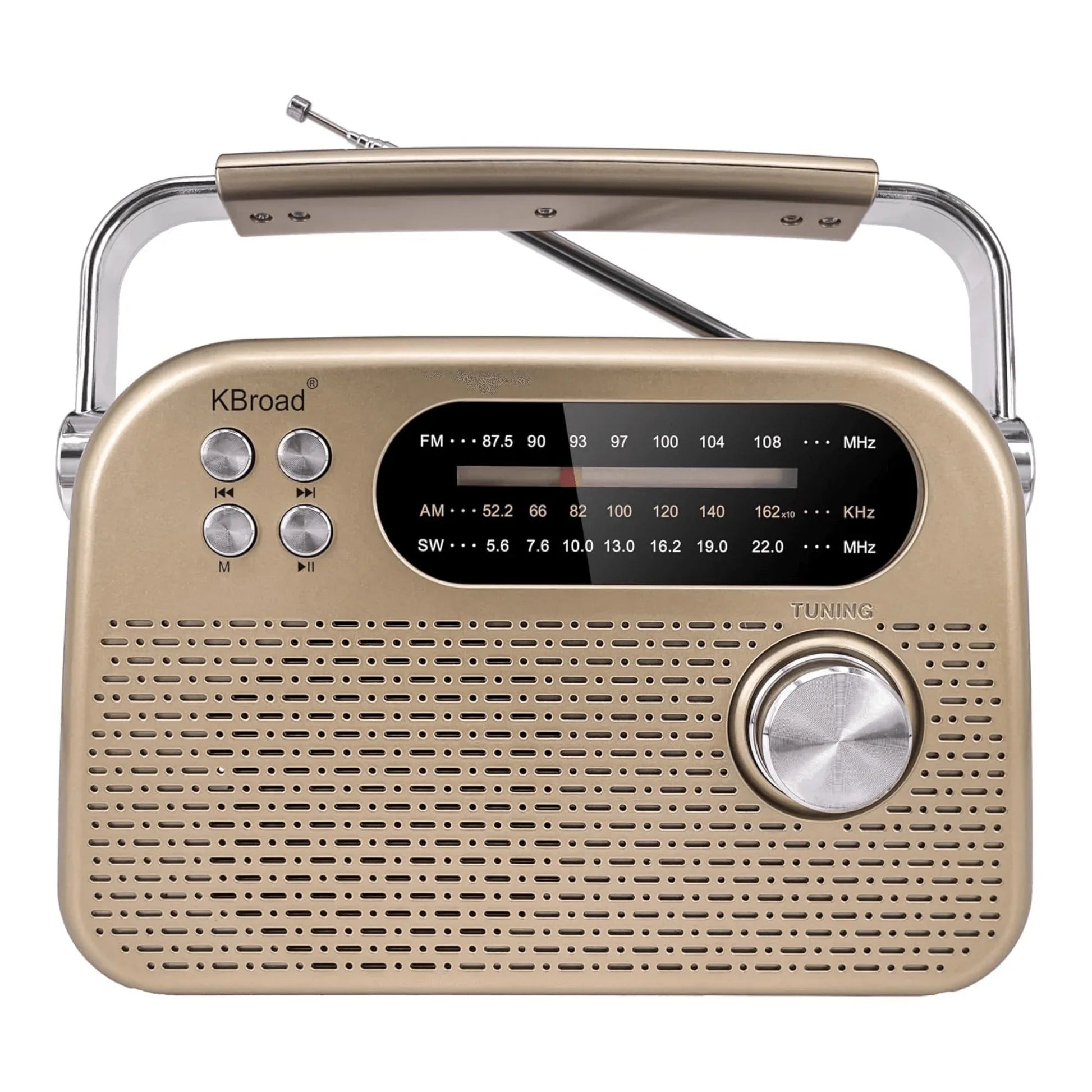 KTF-2026 nostaljı radiolu sm usb sd hafıza destekli bluetooth hoparlör - H3F
