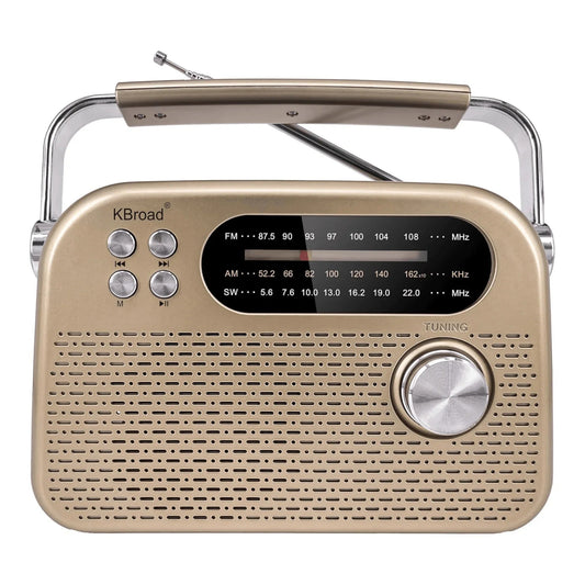 KTF-2026 nostaljı radiolu sm usb sd hafıza destekli bluetooth hoparlör - H3F
