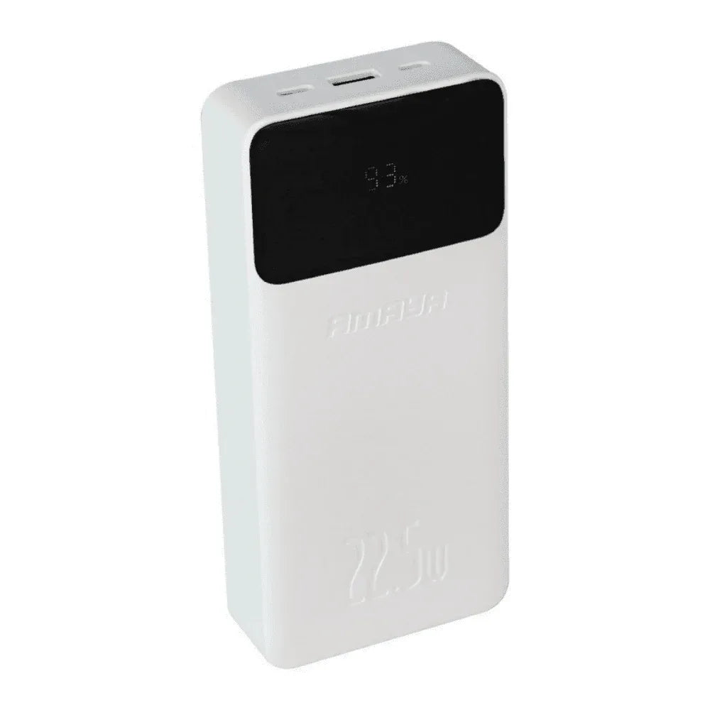 22,5W 10000 mah hızlı pd şarj destekli göztergeli kendisinden typeC lightning kablolu typeC ve usb çıkışlı powerbank apw12