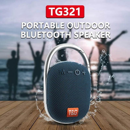 Tg-321 su geçirmez taşınabilir fm radyo sd kart usb destekli 500mah 5w baslı led ışıklı bluetooth hoperlör